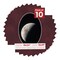 Dark Red Suede Mat Board for 16x24 Frames - Oval Opening for 13x19 Photos